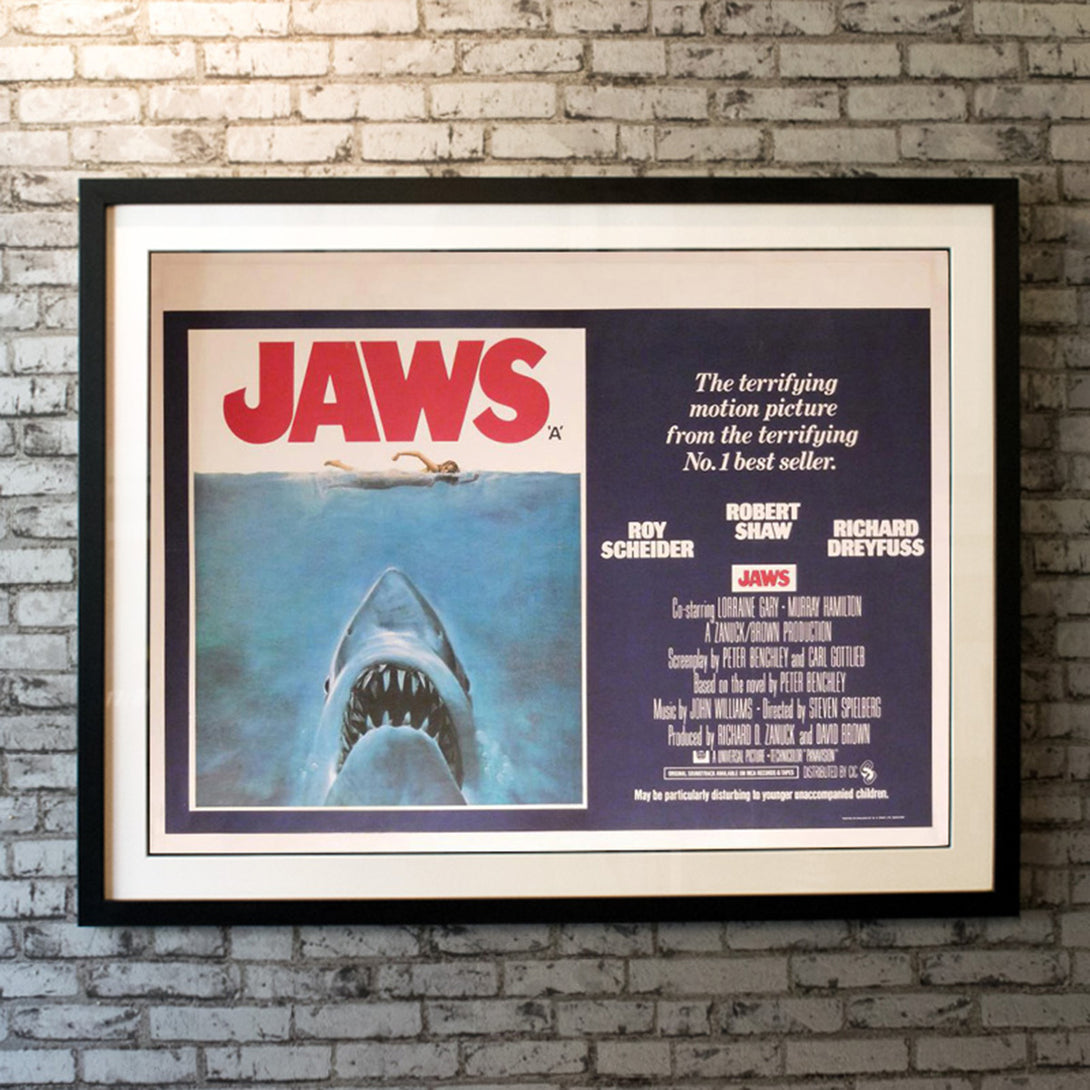 Original Movie Poster of Jaws (1975)