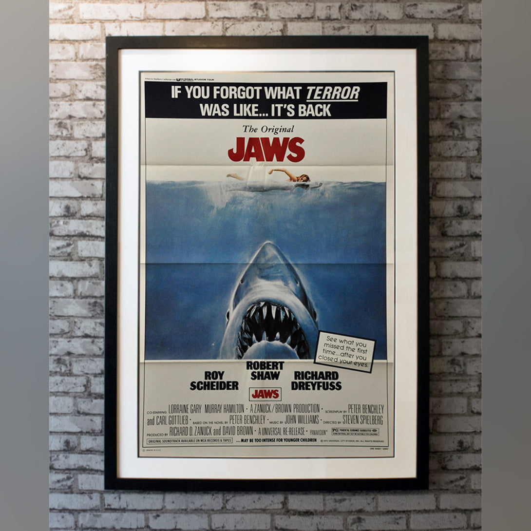 Original Movie Poster of Jaws (1979R)