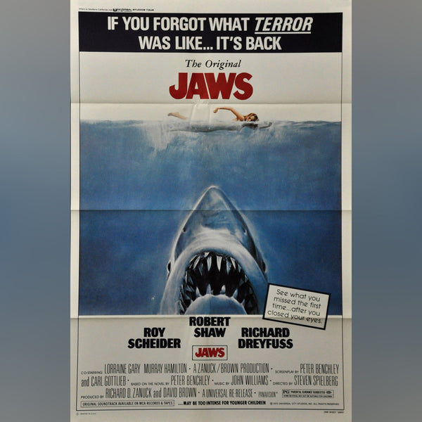 Original Movie Poster of Jaws (1979R)