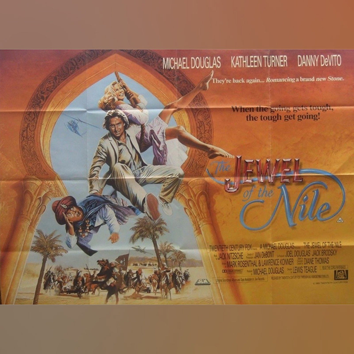 Original Movie Poster of Jewel Of The Nile, The (1985)