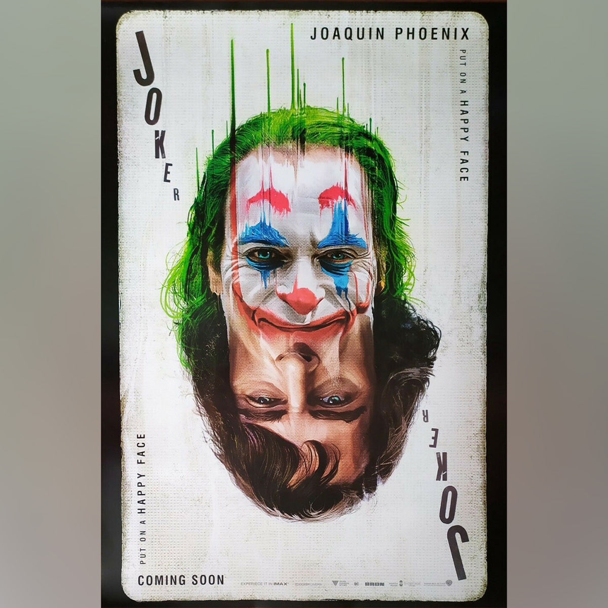 Original Movie Poster of Joker (2019) - Experiece Spelling