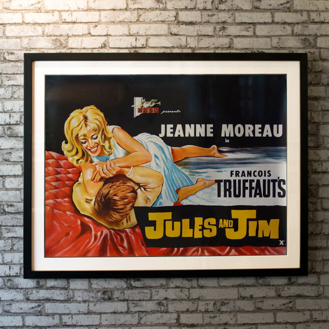 Jules Et Jim 1962 Original Movie Poster Vintage Film Poster At jules-et-jim-1962-original-movie-poster-vintage-film-poster-at