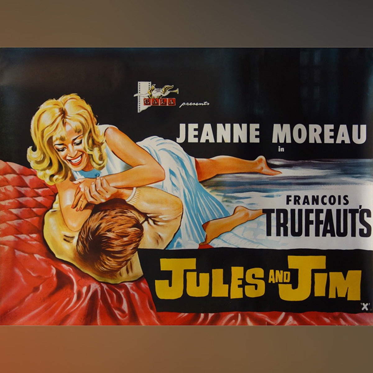 Original Movie Poster of Jules Et Jim (1962)