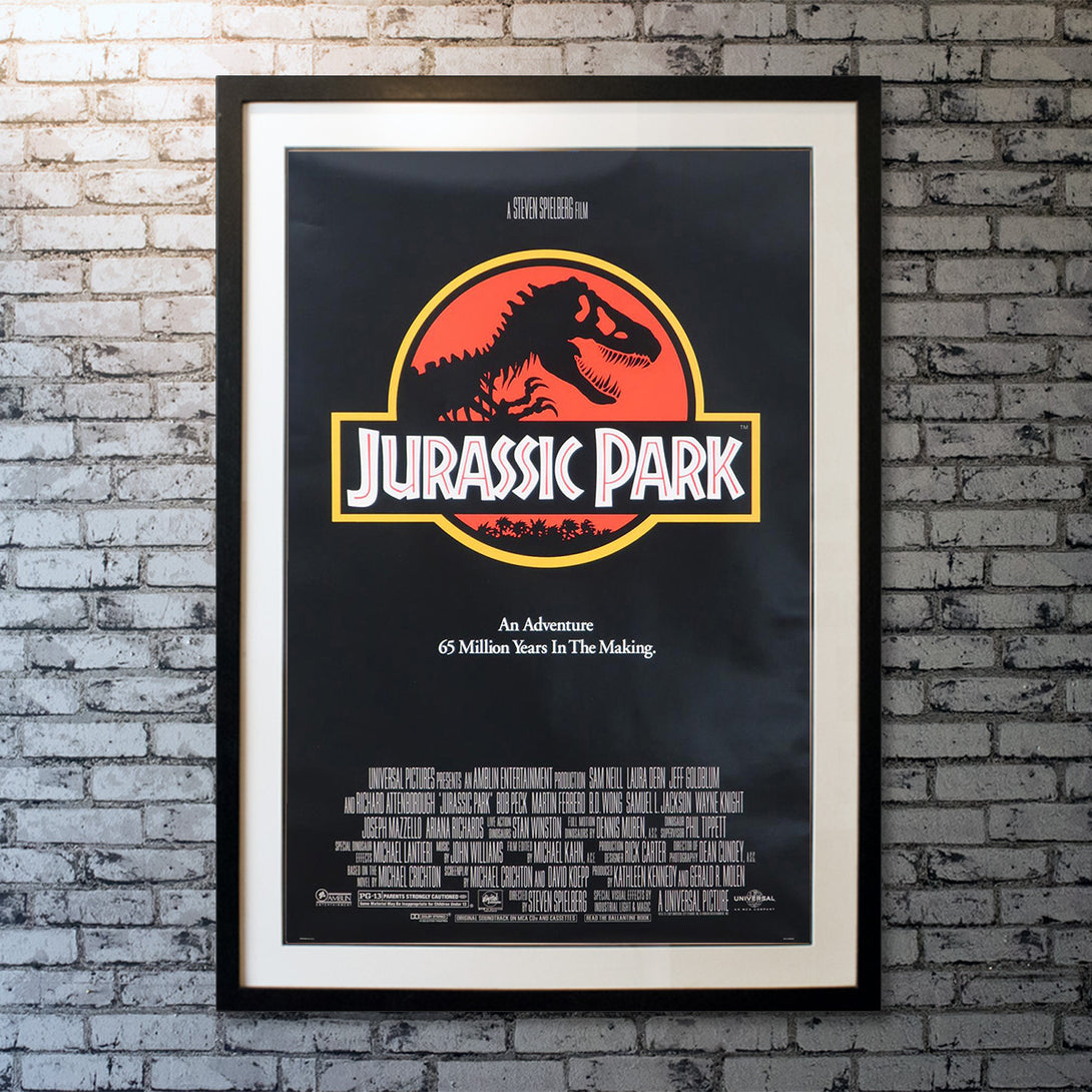 Original Movie Poster of Jurassic Park (1993)