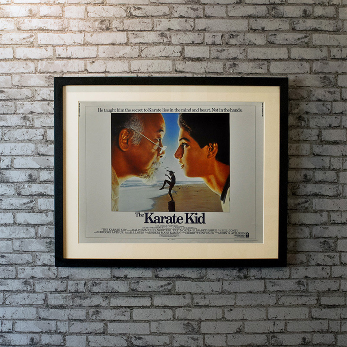 Original Movie Poster of Karate Kid, The (1984)