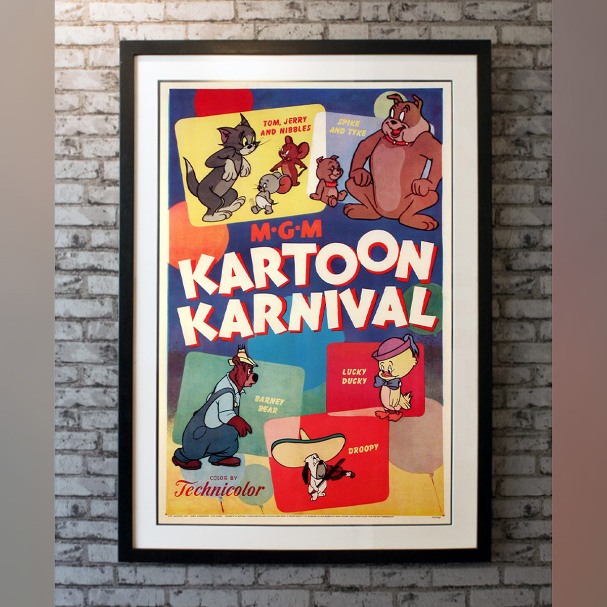 Original Movie Poster of Kartoon Karnival (1954)