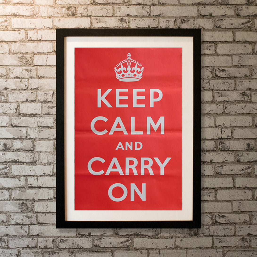 Original Movie Poster of Keep Calm And Carry On (1939)