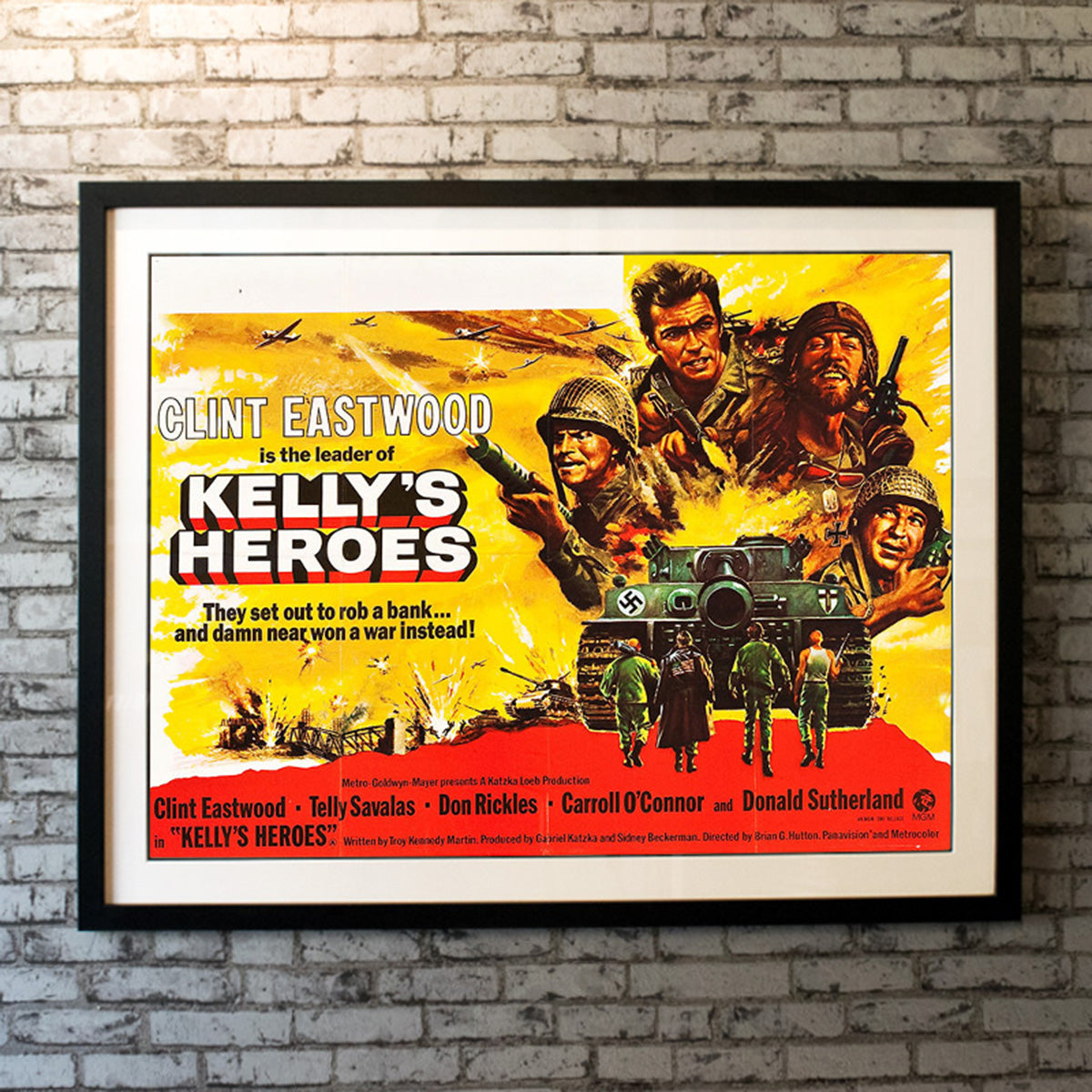 Original Movie Poster of Kelly's Heroes (1970)