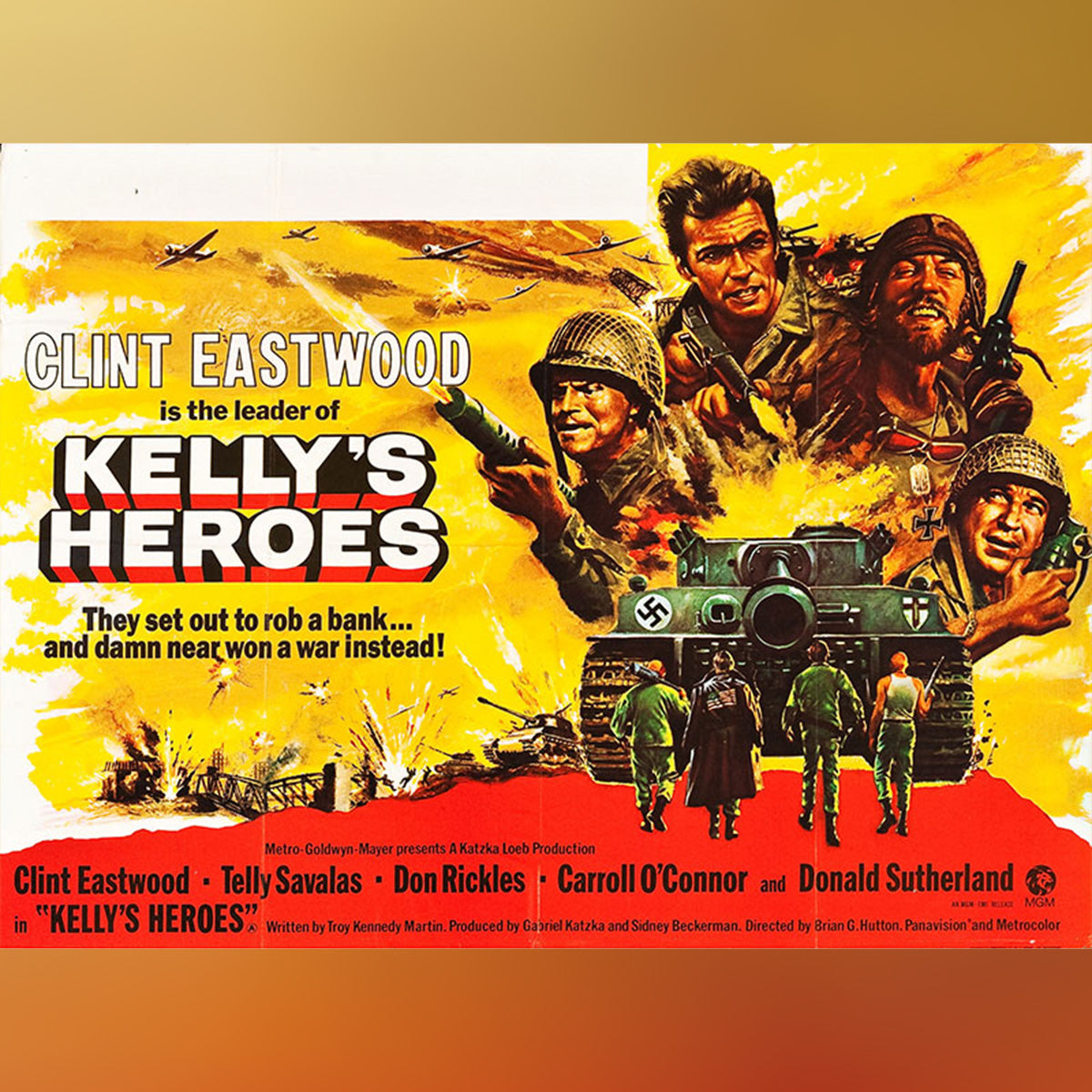 Original Movie Poster of Kelly's Heroes (1970)