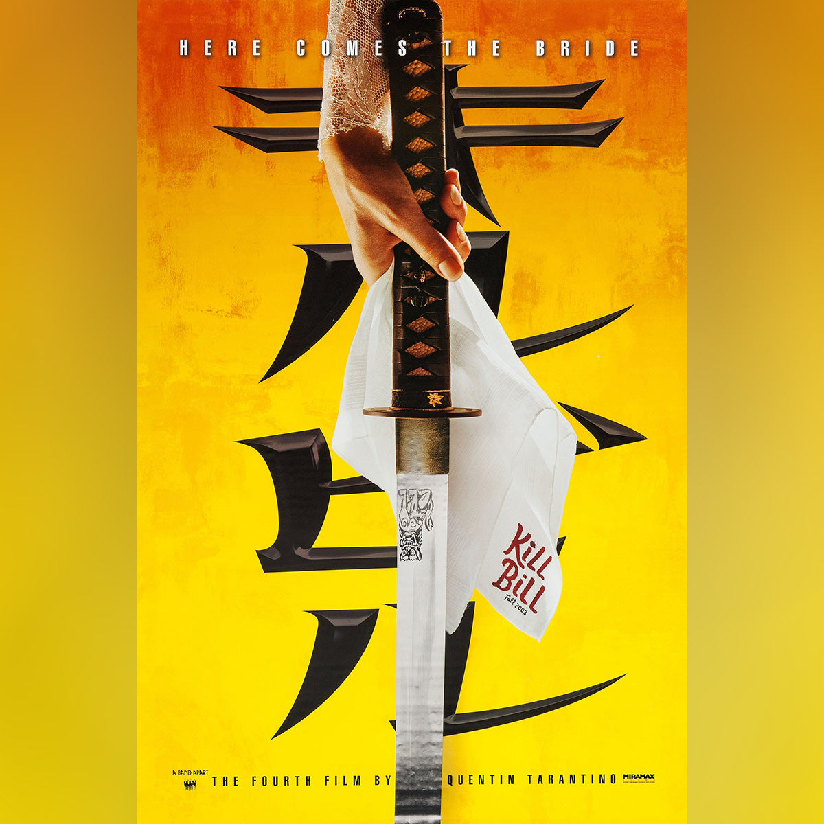 Original Movie Poster of Kill Bill: Vol. 1 (2003)