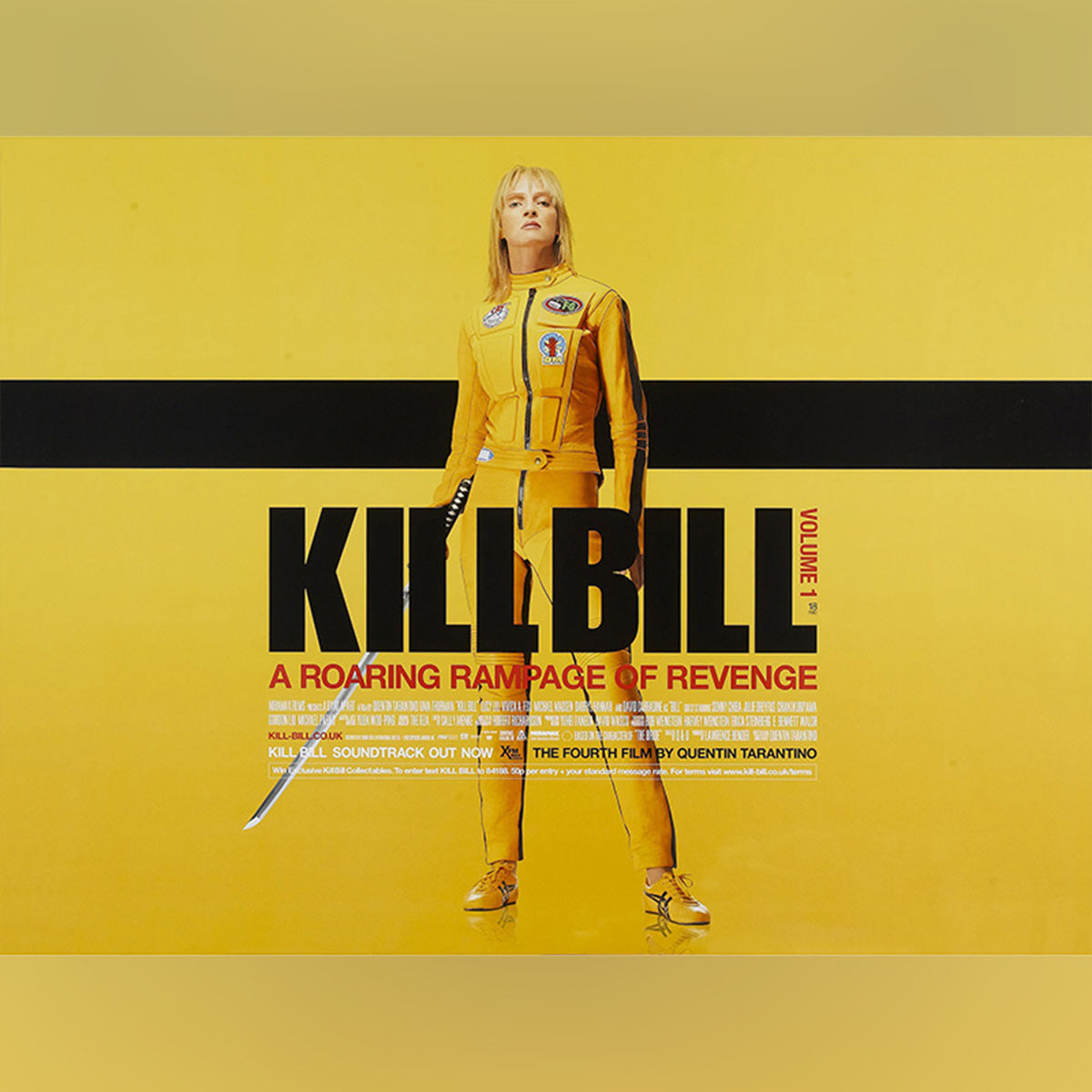 Original Movie Poster of Kill Bill: Vol. 1 (2003)