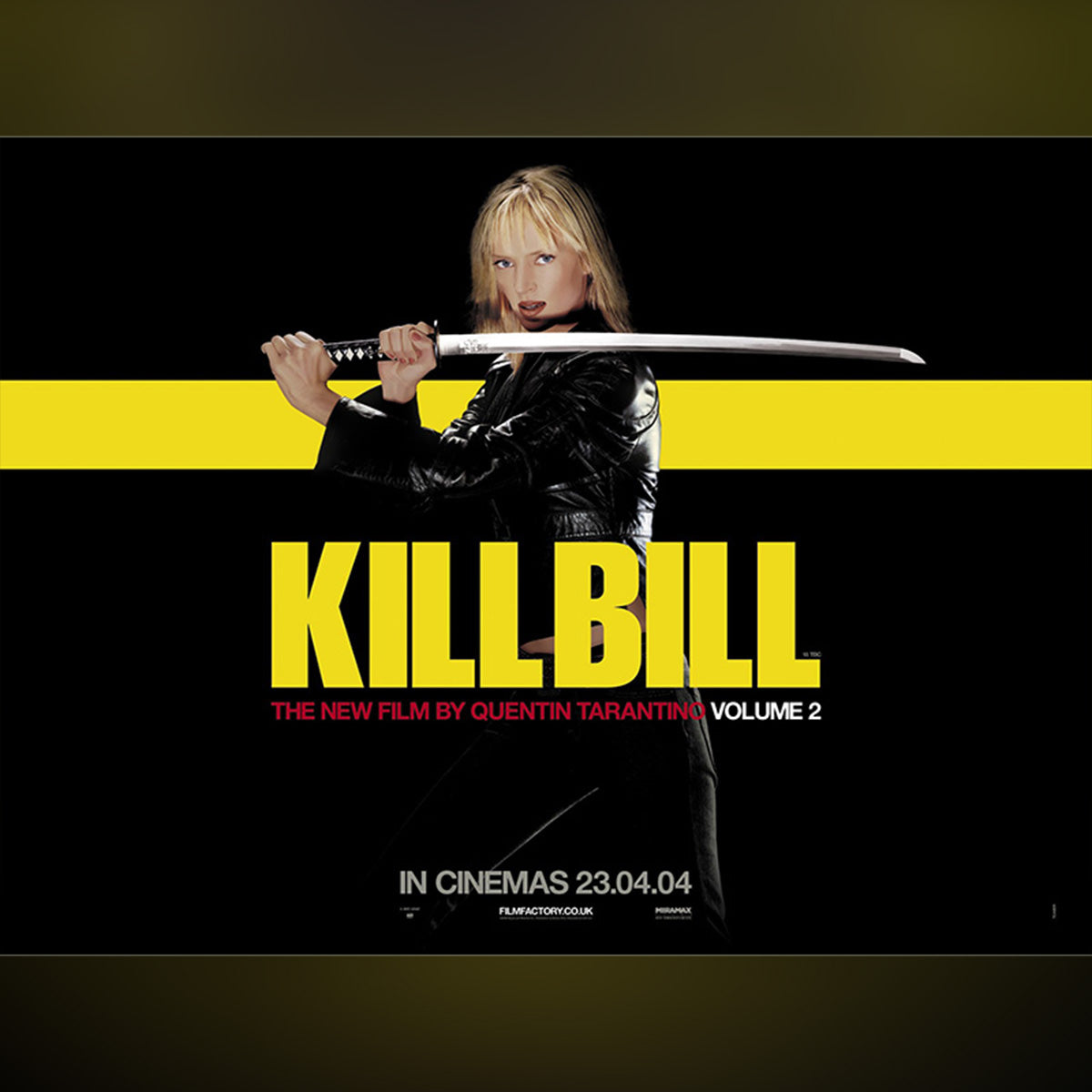 Original Movie Poster of Kill Bill: Vol. 2 (2004)