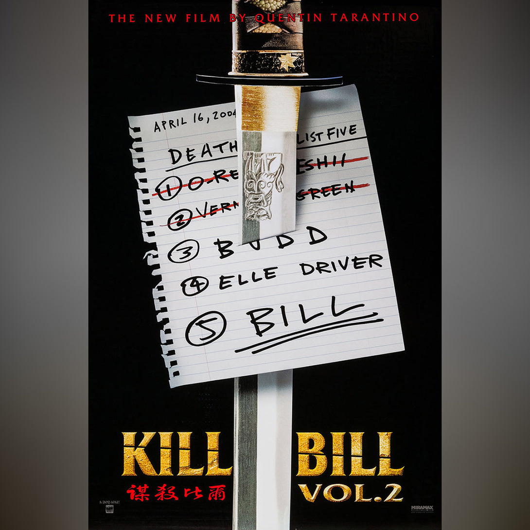 Original Movie Poster of Kill Bill: Vol. 2 (2004)