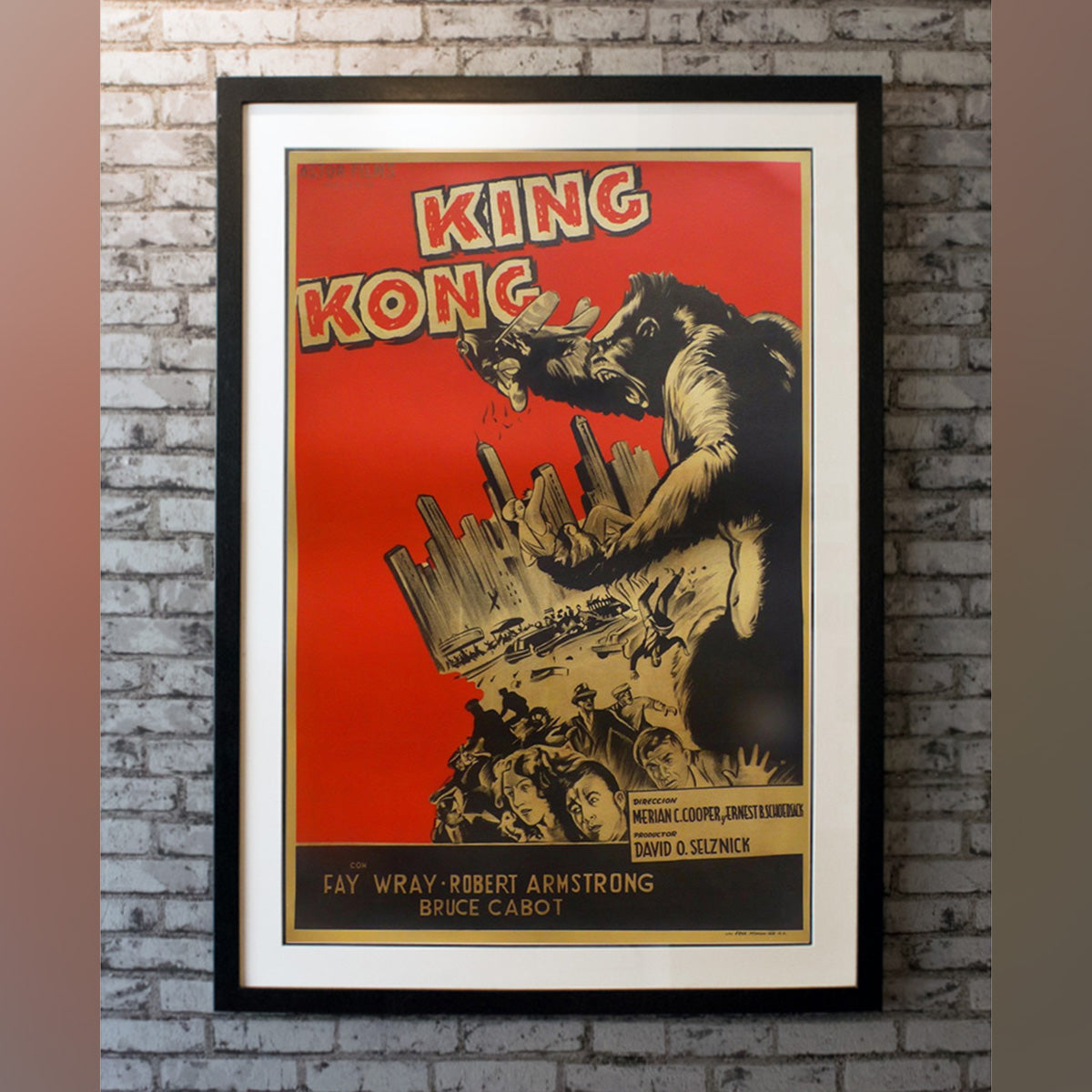 Original Movie Poster of King Kong (1950R)