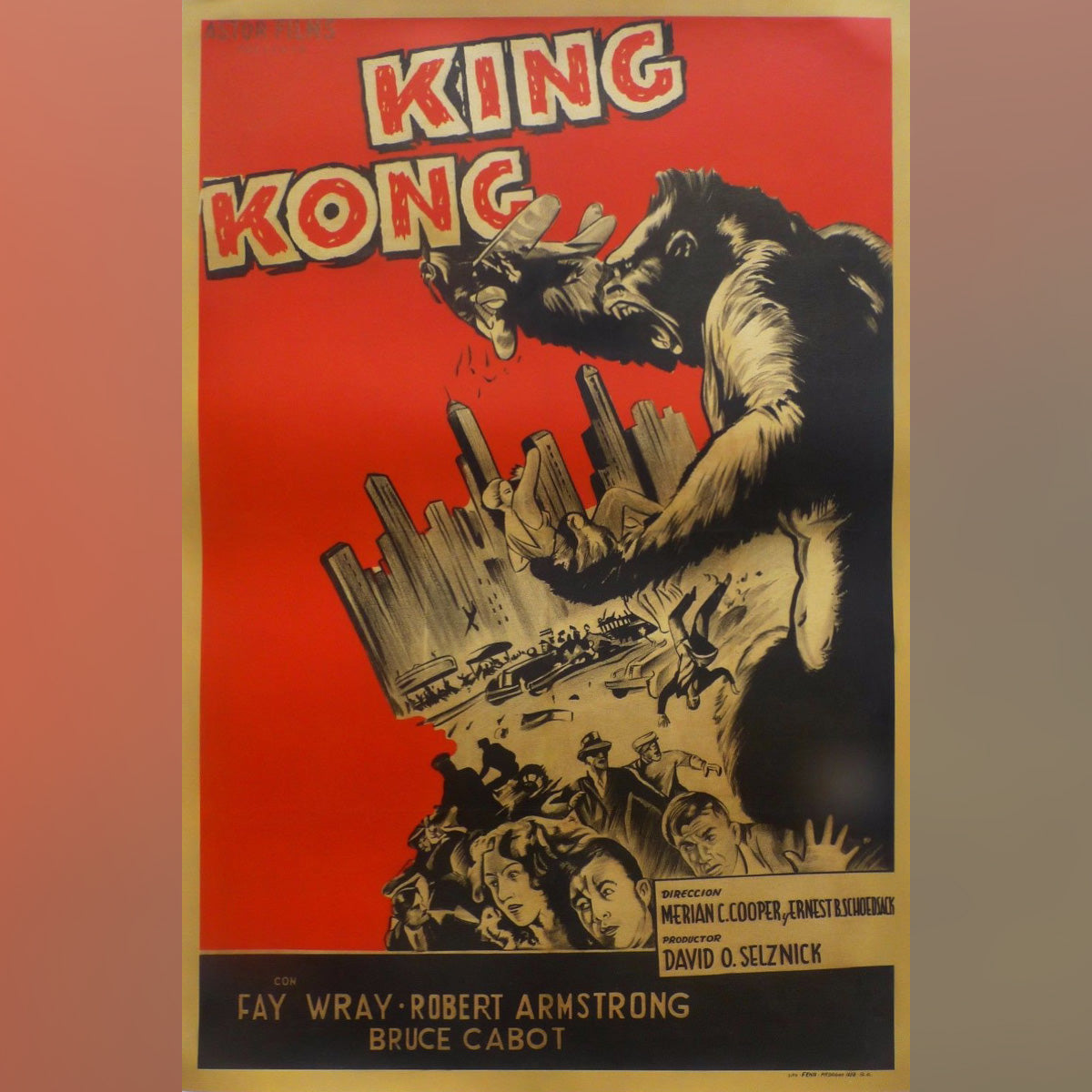 Original Movie Poster of King Kong (1950R)