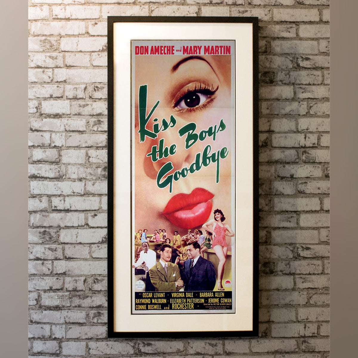 Original Movie Poster of Kiss The Boys Goodbye (1941)