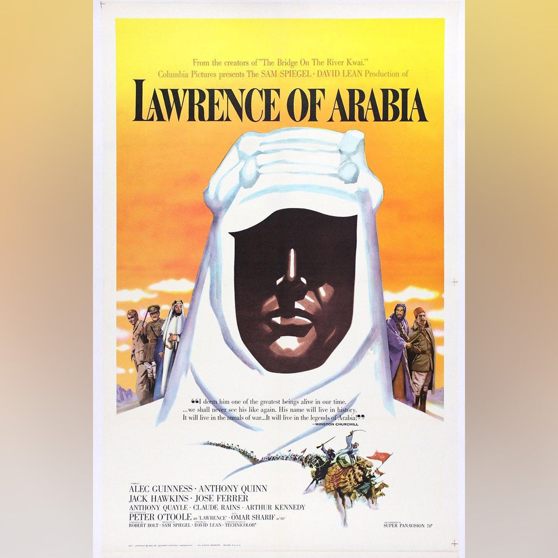 Original Movie Poster of Lawrence Of Arabia (1962)