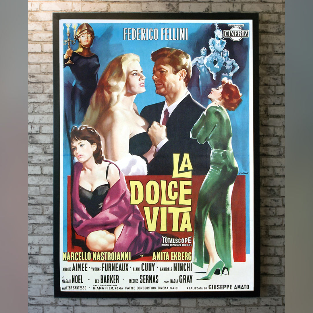 Original Movie Poster of La Dolce Vita (1960)