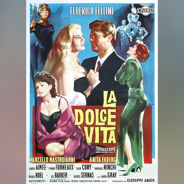 Original Movie Poster of La Dolce Vita (1960)