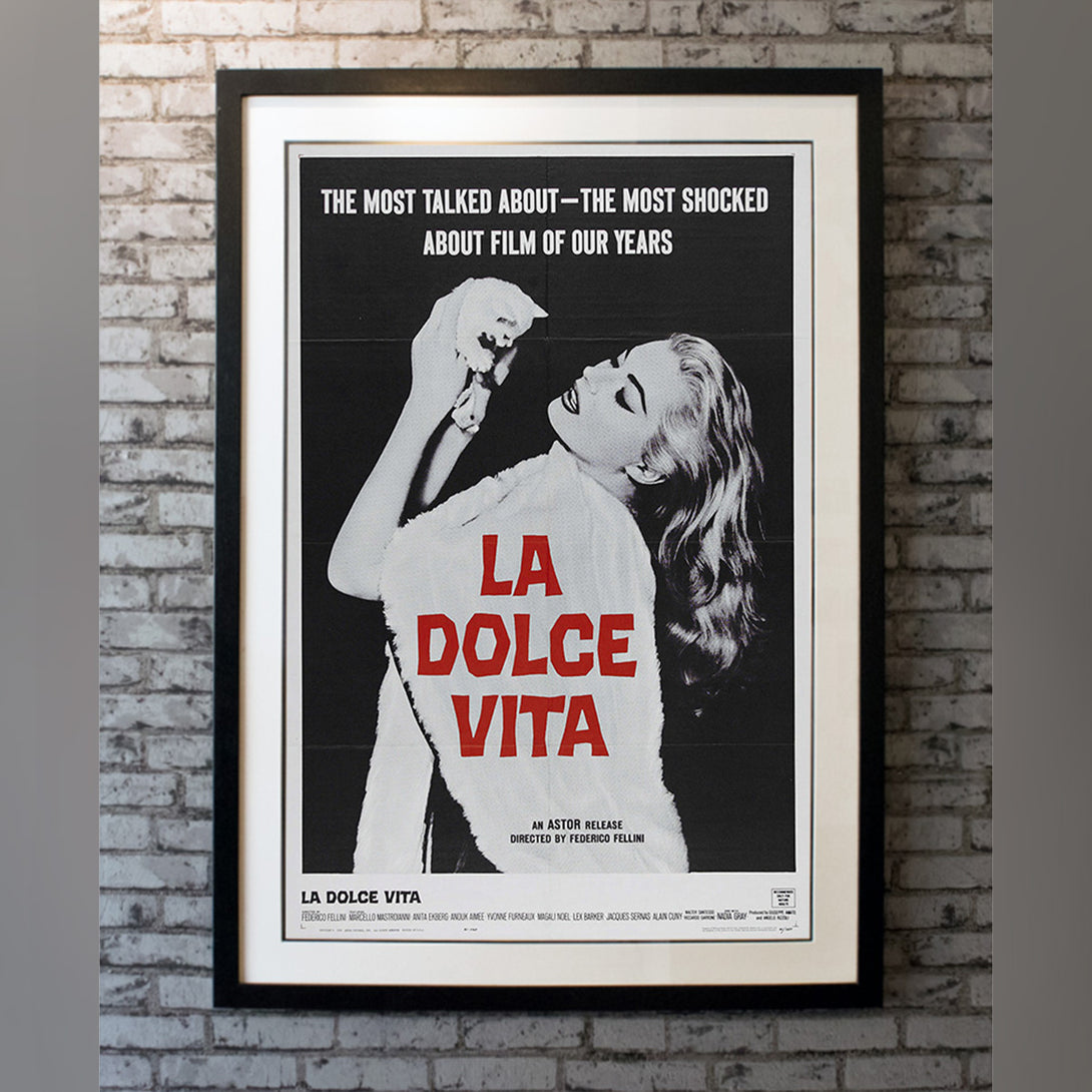 Original Movie Poster of La Dolce Vita (1960)