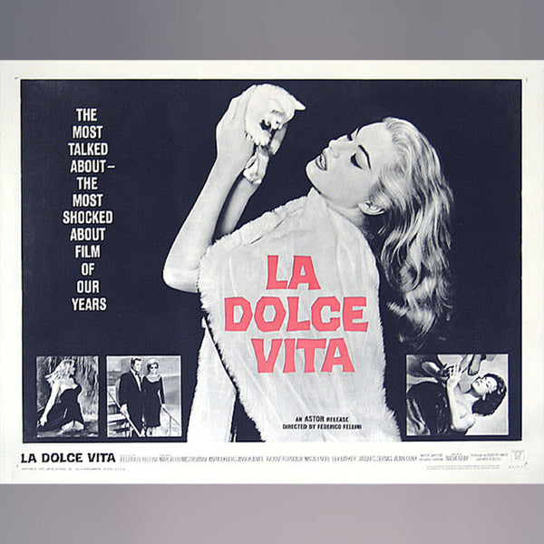 Original Movie Poster of La Dolce Vita (1960)