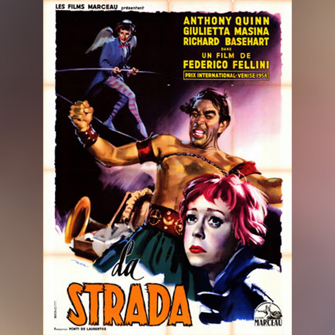 Original Movie Poster of La Strada (1954)