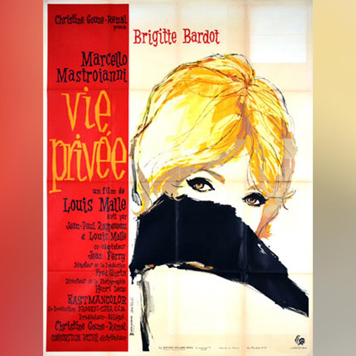 Original Movie Poster of La Vie Privée (1962)