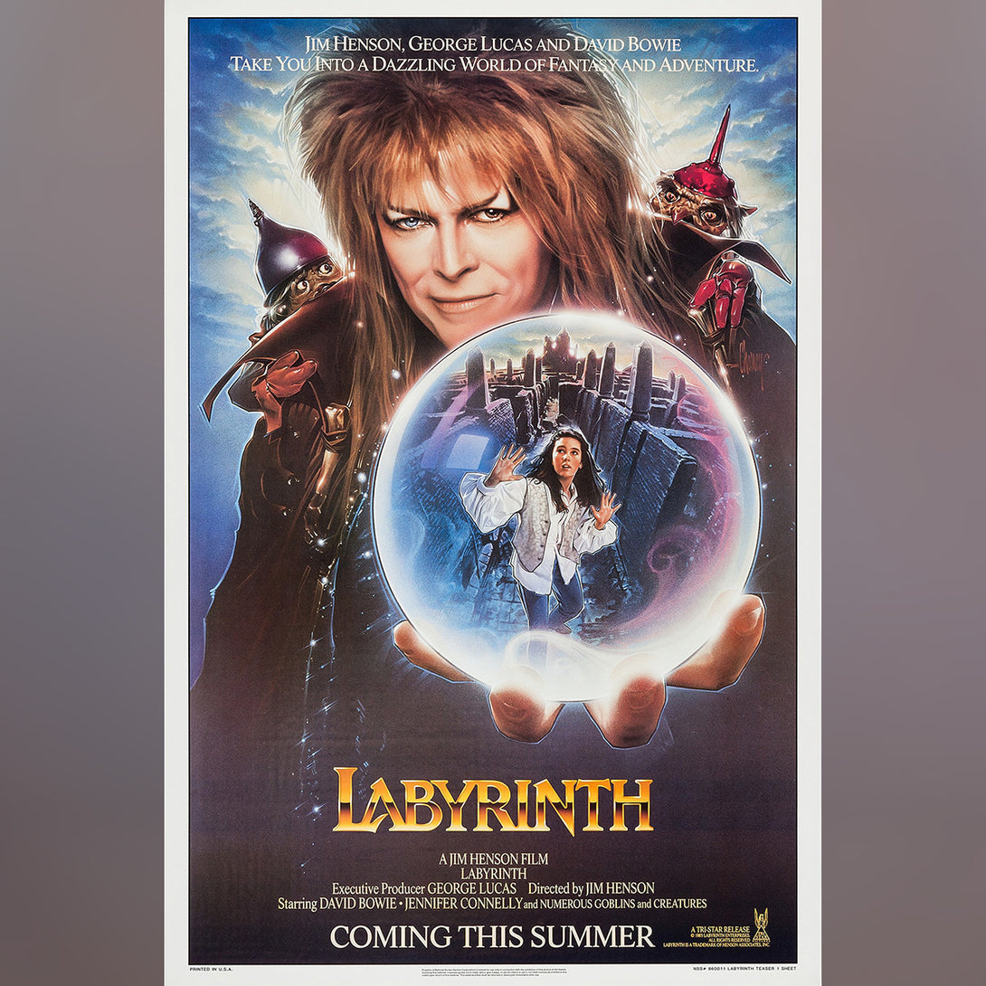 Original Movie Poster of Labyrinth (1986)