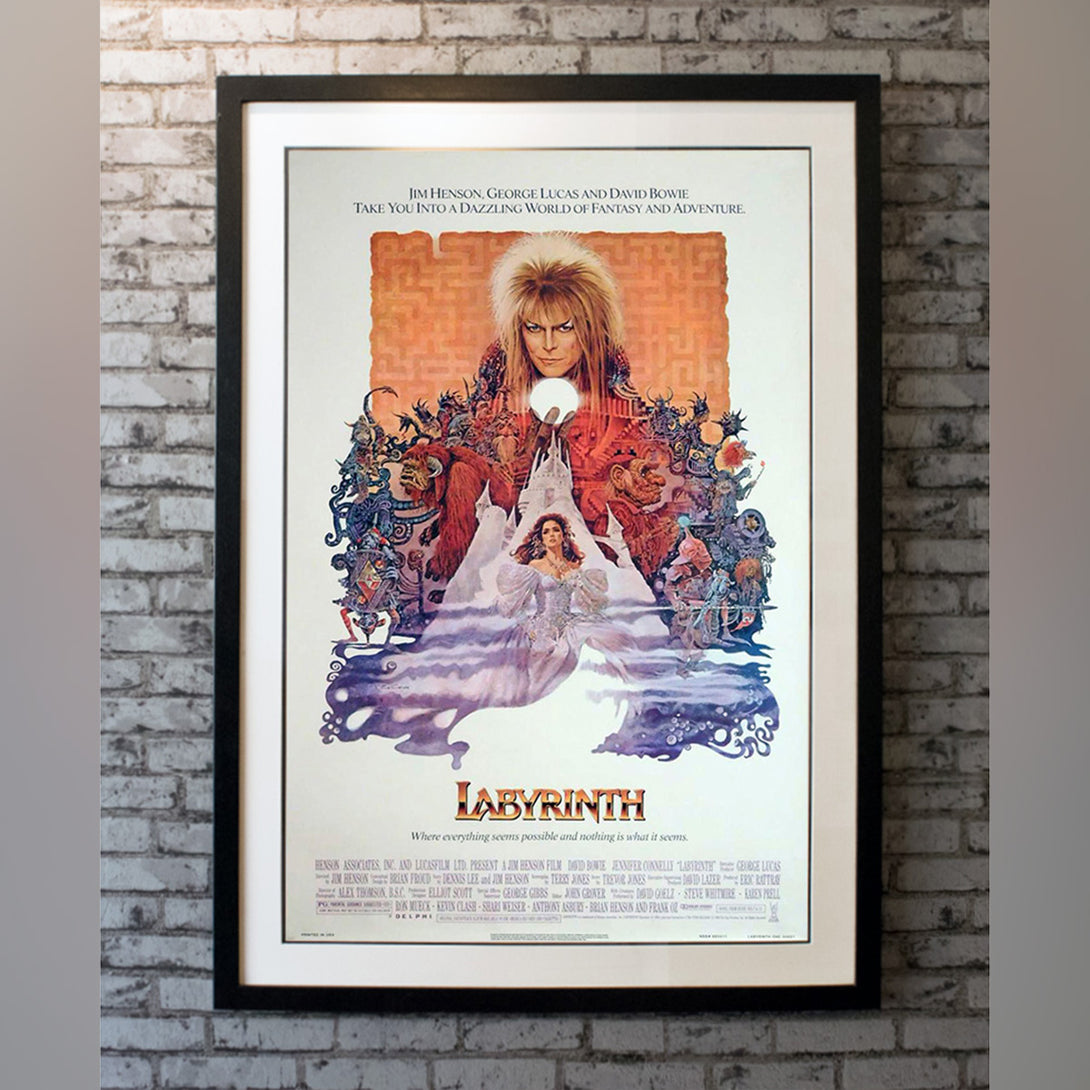 Original Movie Poster of Labyrinth (1986)