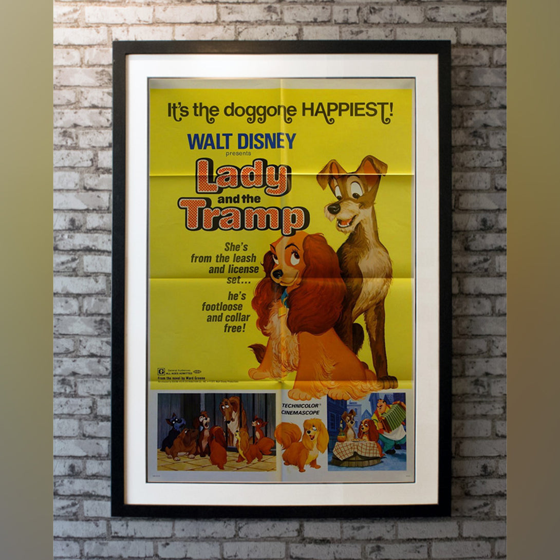 Original Movie Poster of Lady And The Tramp (1972R)