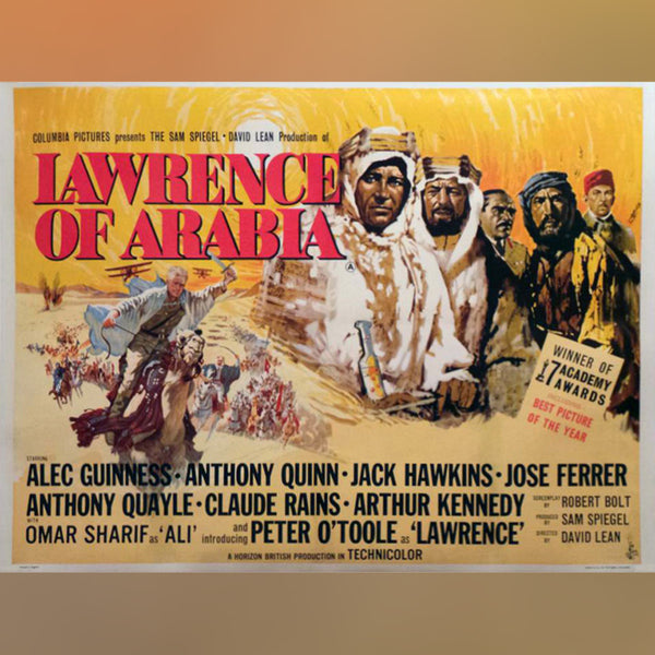 Original Movie Poster of Lawrence Of Arabia (1962)