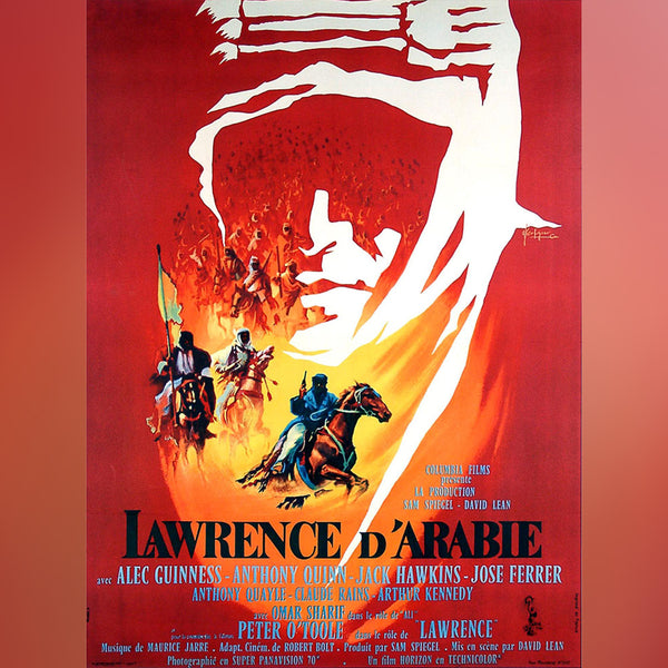 Original Movie Poster of Lawrence Of Arabia (1962)