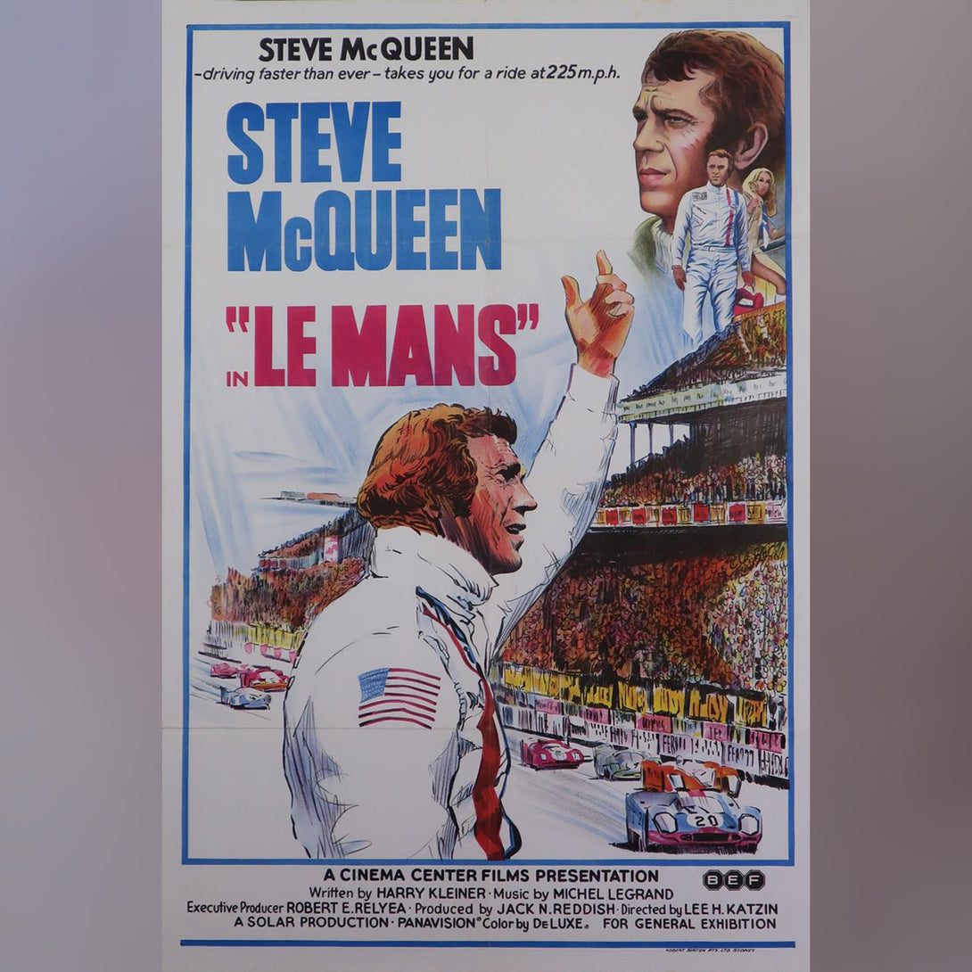 Original Movie Poster of Le Mans (1971)