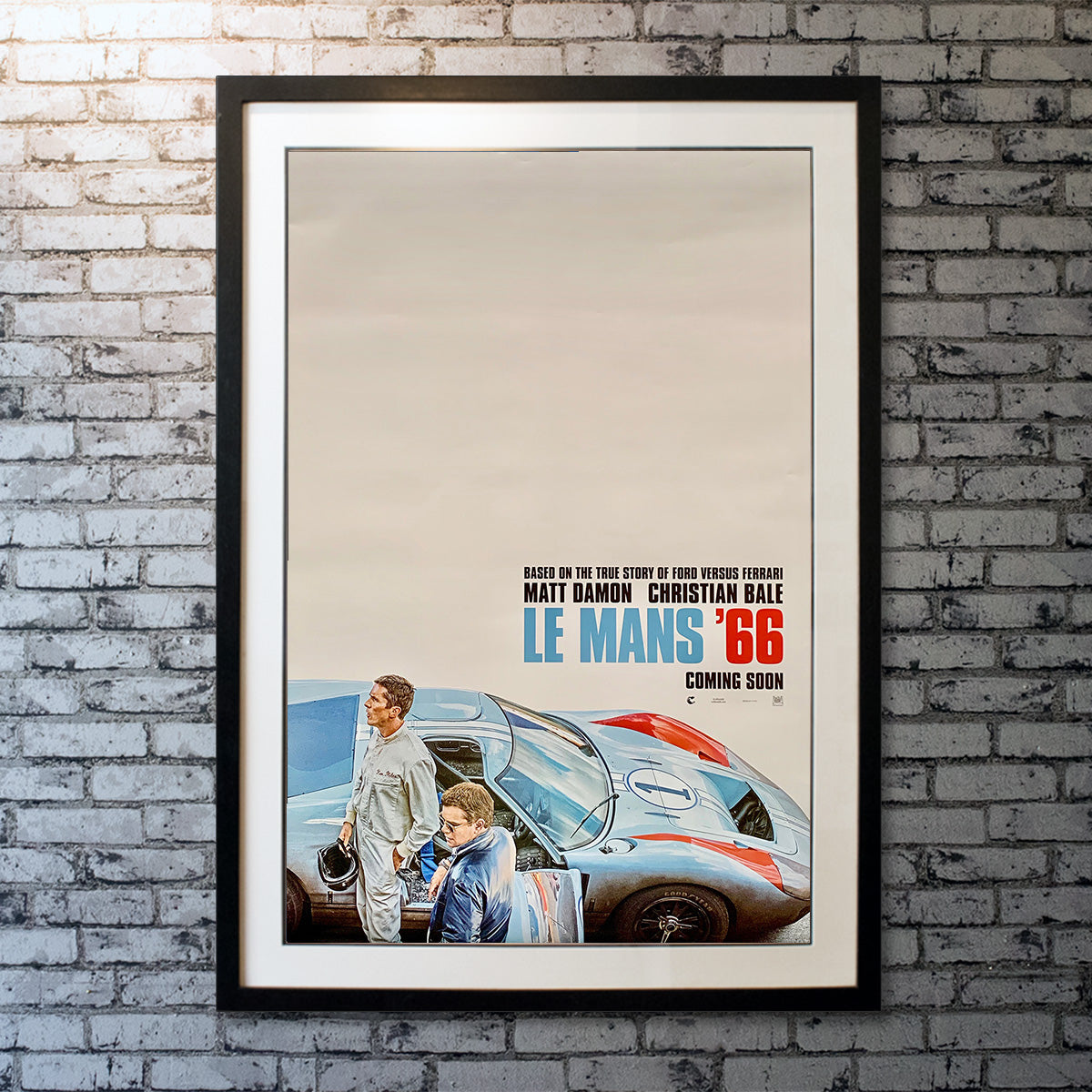 Original Movie Poster of Le Mans '66 / Ford V Ferrari (2019)