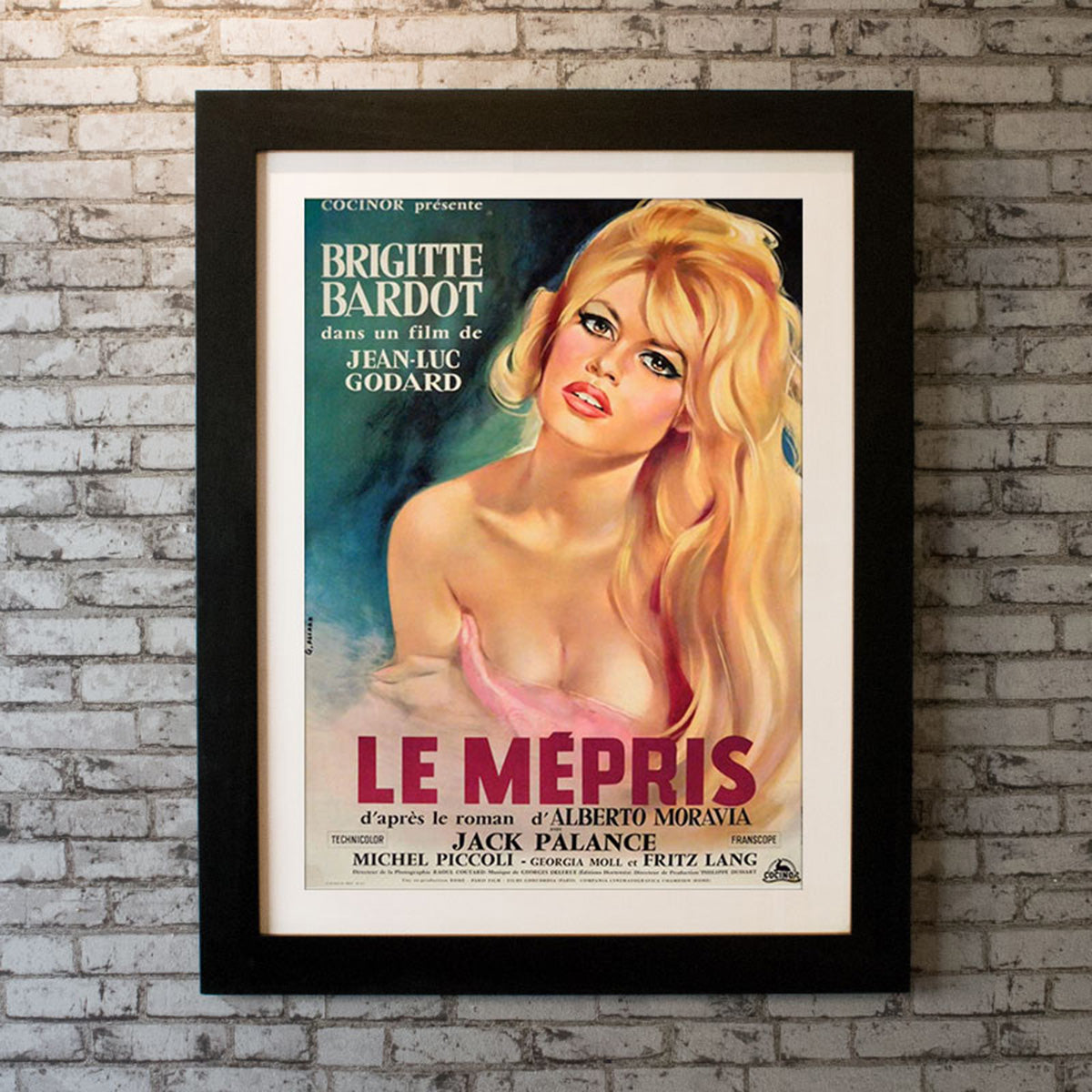Original Movie Poster of Le Mépris (1963)