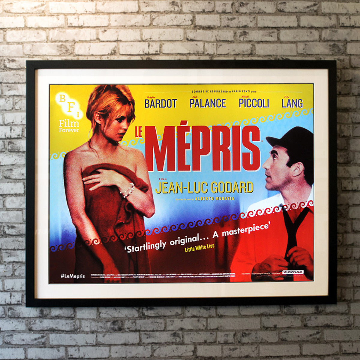 Original Movie Poster of Le Mépris (2013R)