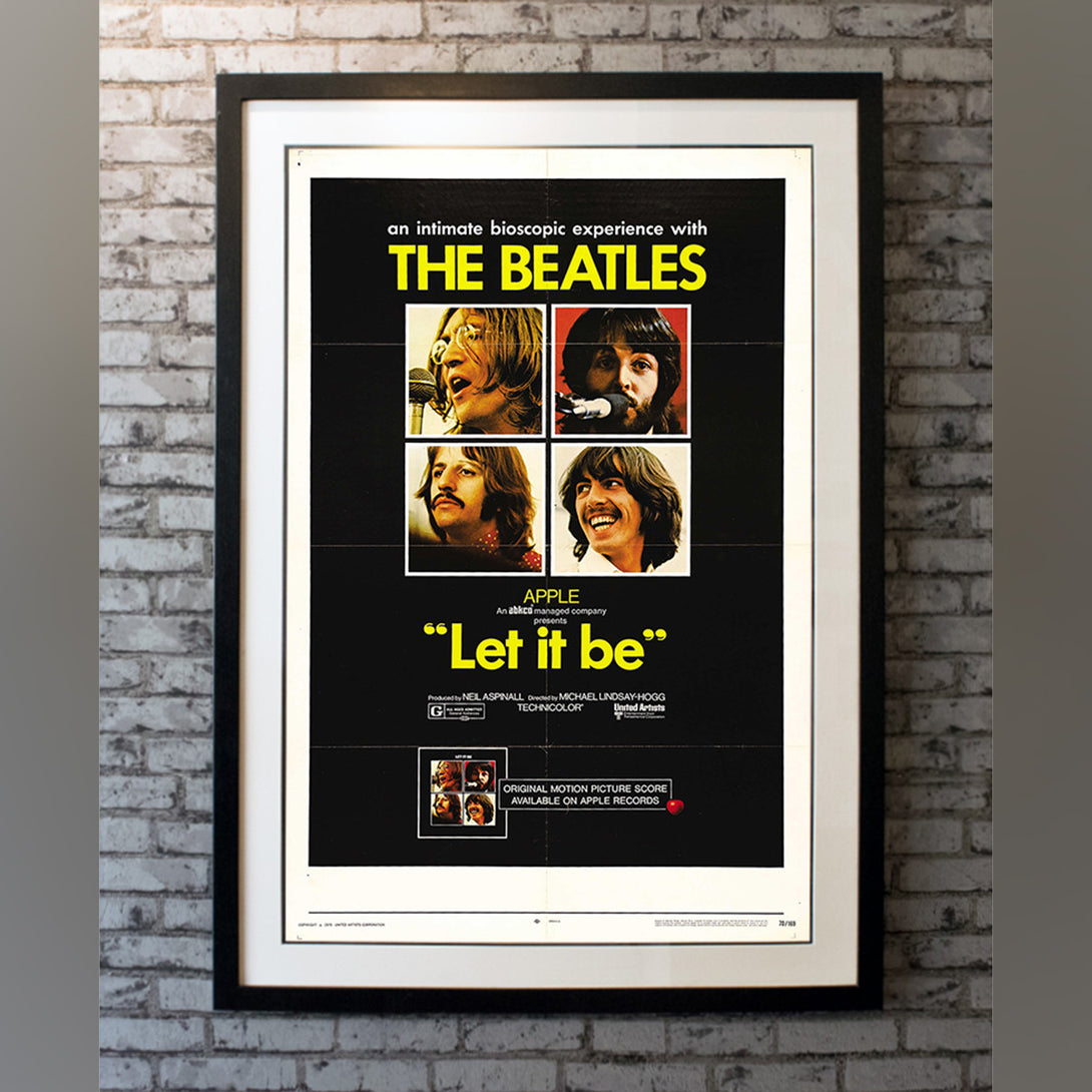 Original Movie Poster of Let It Be (1970)