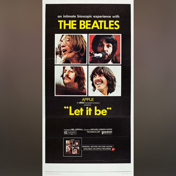 Original Movie Poster of Let It Be (1970)