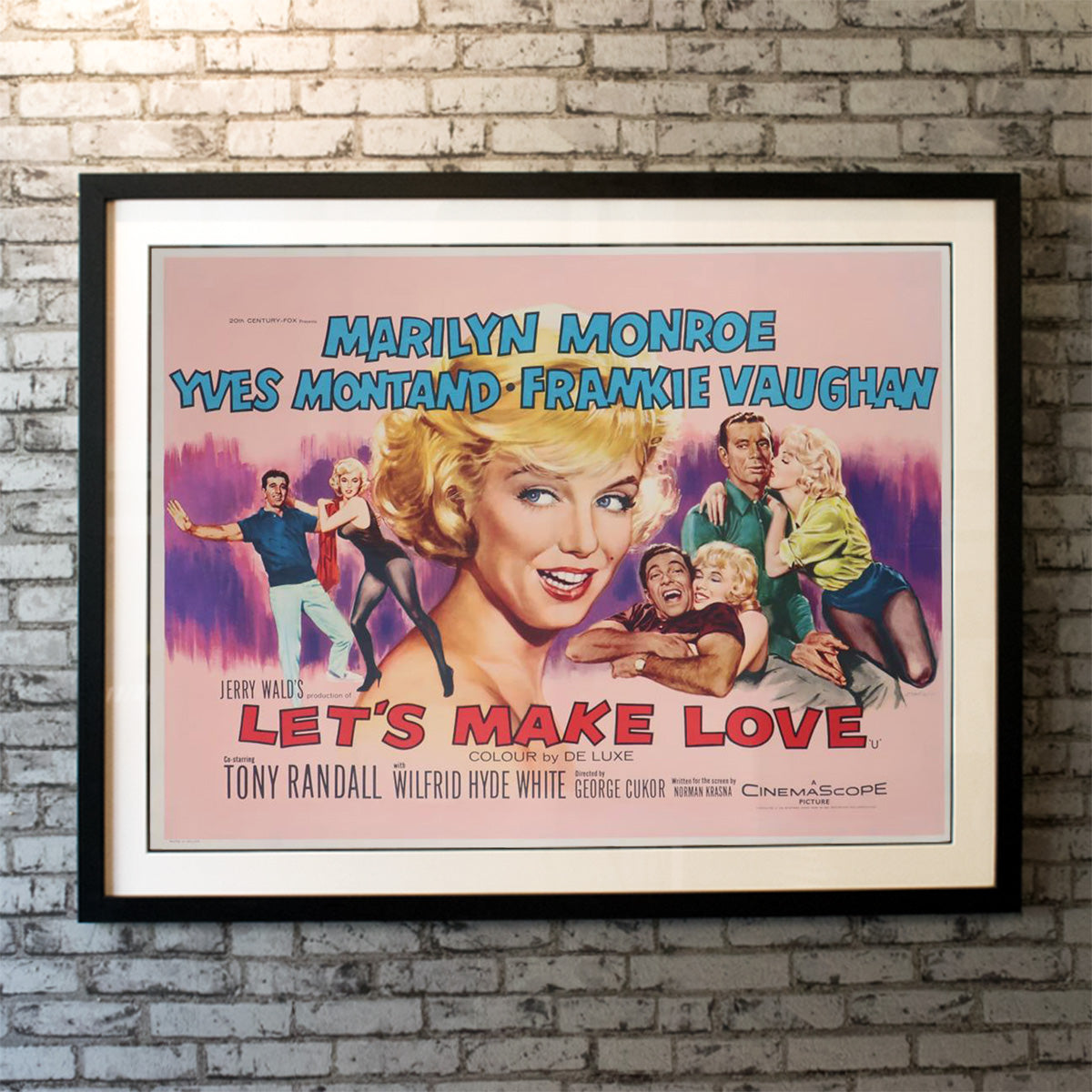 Original Movie Poster of Let's Make Love (1960)