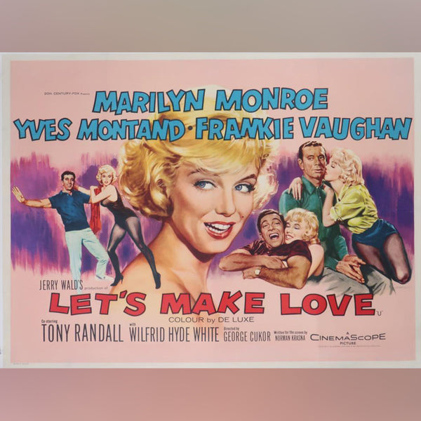 Original Movie Poster of Let's Make Love (1960)