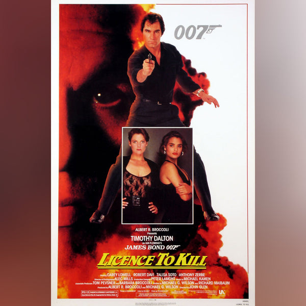 Original Movie Poster of Licence To Kill (1989)