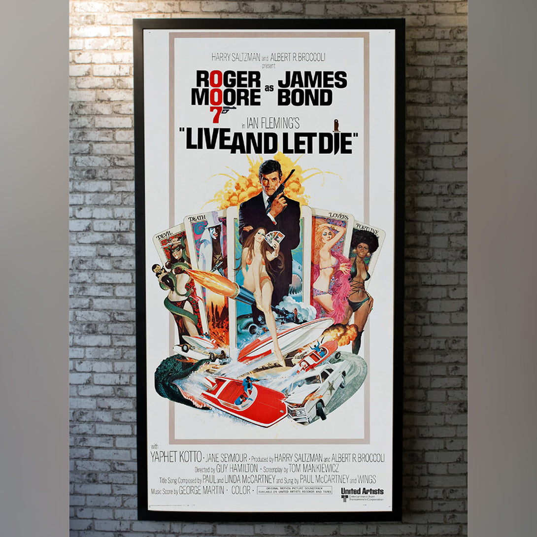 Original Movie Poster of Live And Let Die (1973)