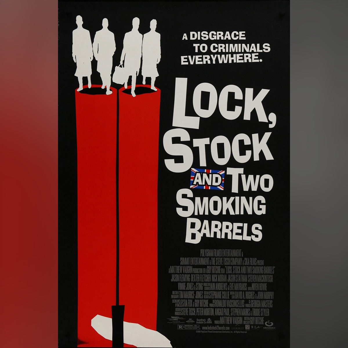 Original Movie Poster of Lock, Stock And Two Smoking Barrels (1998)