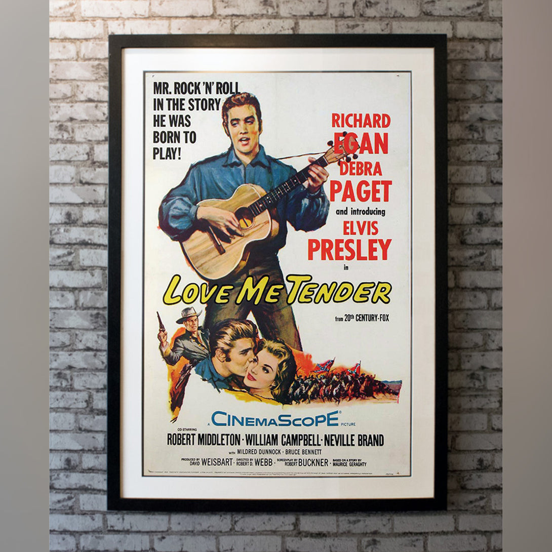 Original Movie Poster of Love Me Tender (1956)