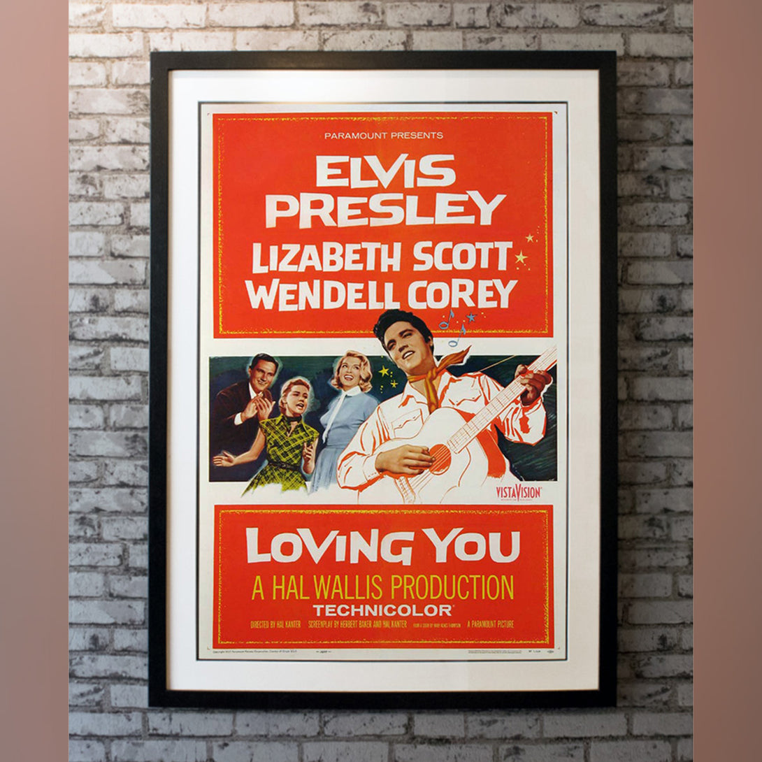 Original Movie Poster of Loving You (1957)