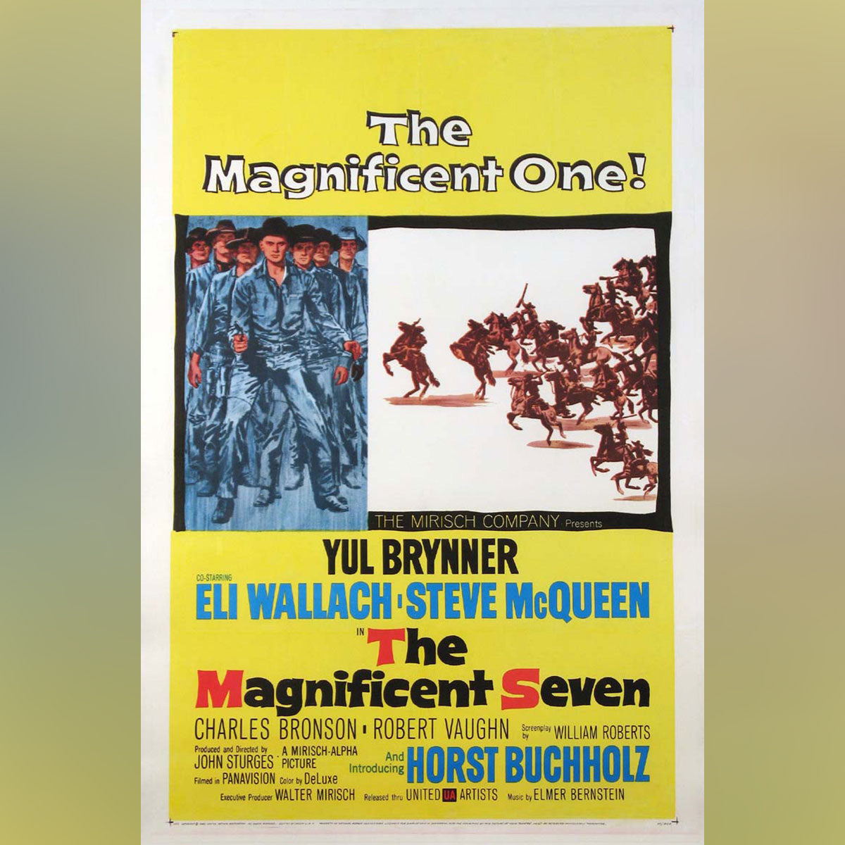 Original Movie Poster of Magnificent Seven, The (1960)