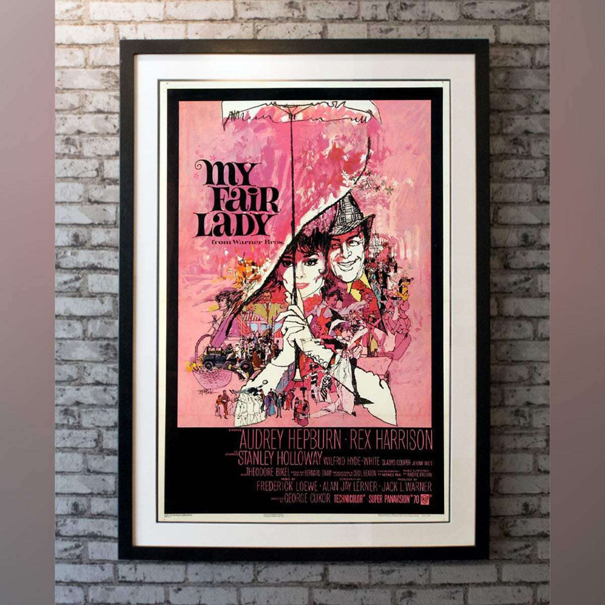Original Movie Poster of My Fair Lady (1964)