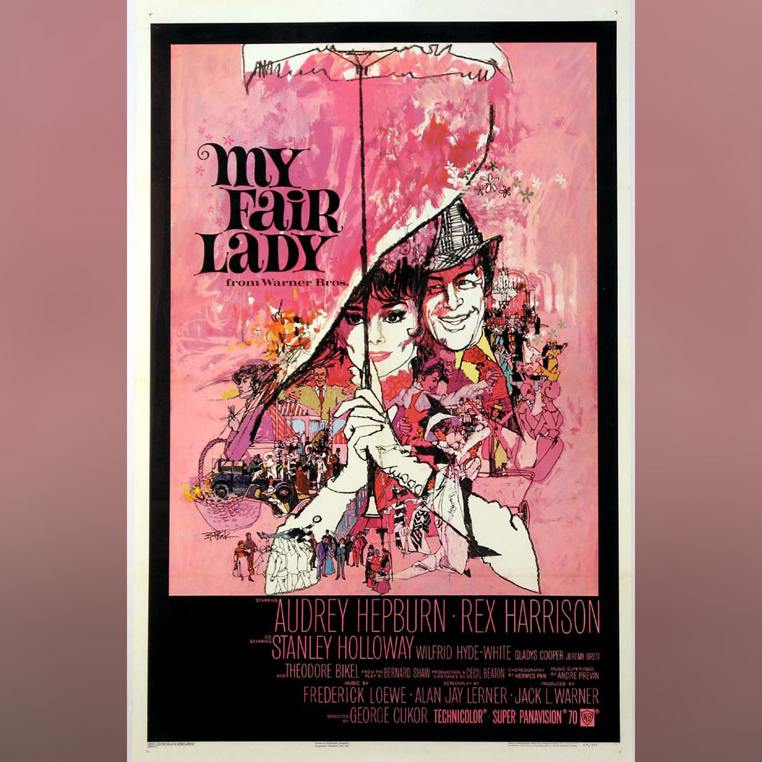 Original Movie Poster of My Fair Lady (1964)