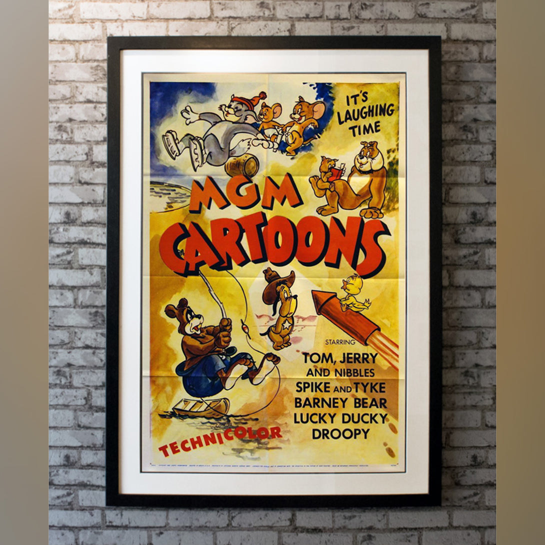 Original Movie Poster of Mgm Cartoons (1956)