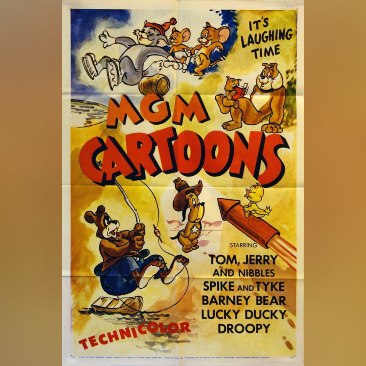 Original Movie Poster of Mgm Cartoons (1956)